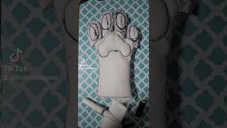 Making Fursuit Paws For My Cat Fursuitpart 5? Owo