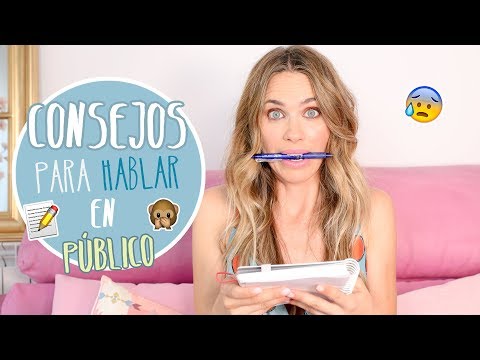 Consejos para hablar en publico - Vanesa Romero