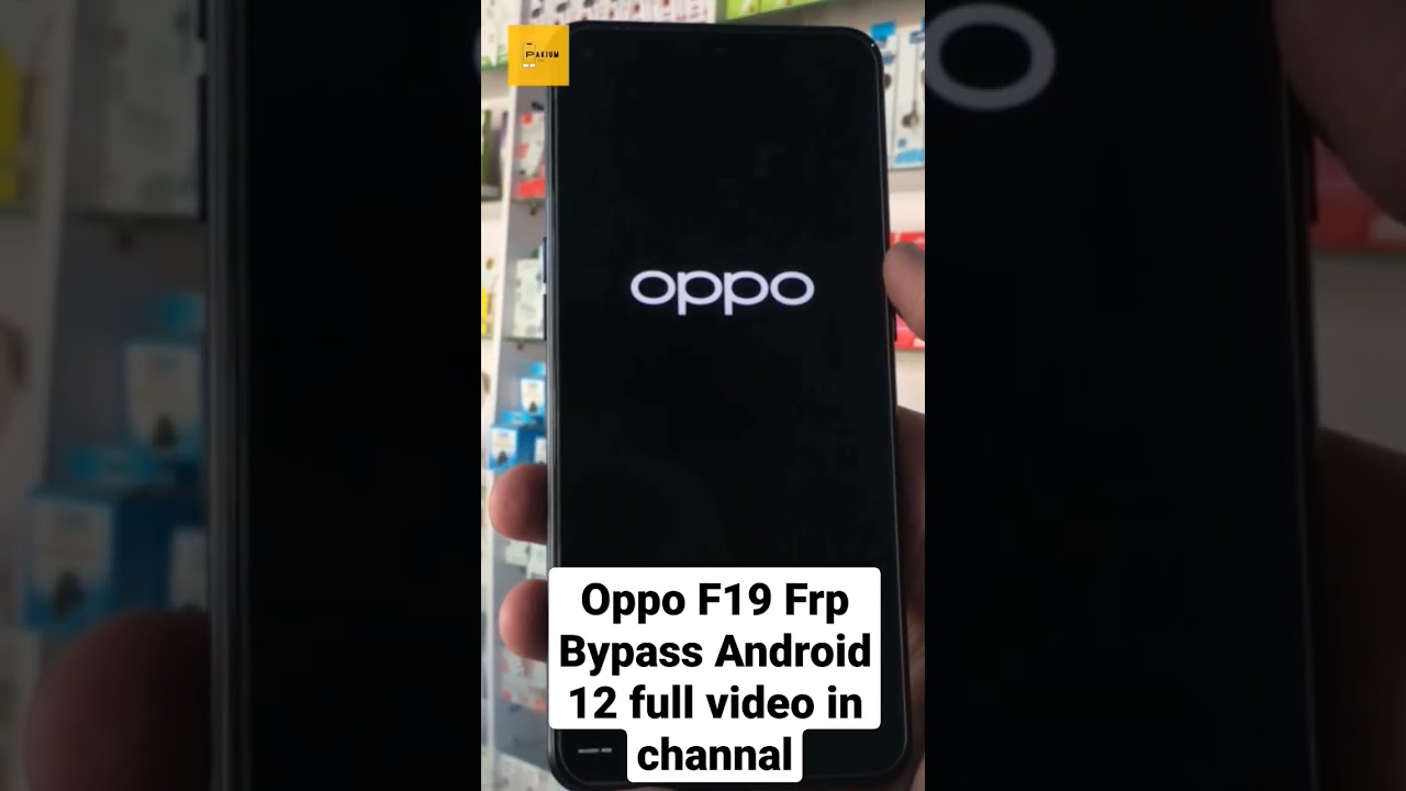 OPPO F19 Pro FRP BYPASS ANDROID 12 OPPO F19 Pro FRP BYPASS ANDROID 12
