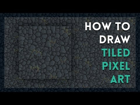 How To Draw Tiled Pixel Art | Tutorial