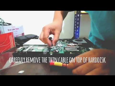 Acer Aspire 4349 - Change hard disk