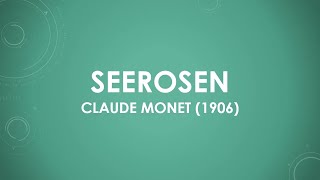 Seerosen Von Claude Monet 1906 Einfach Und Kurz Erklärt