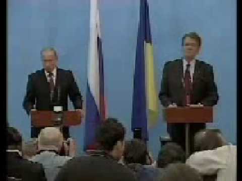 В.Путин.Российско-украинские переговоры.19.03.05.Part 4