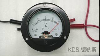 Kdsi Round Type Bo-65 Dc12V Og Battery Indicator Video