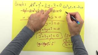 2. dereceden iki bilinmeyenli denklemler - Şenol Hoca