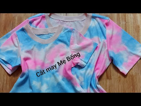 🌻 08 🌻 Design & Stitching TShirt / Hướng dẫn MAY áo thun TShirt (tt video Số 07)