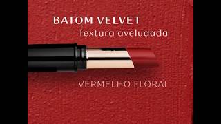 Nova Coleção De Natura Una Senses Batom Velvet E Duo De Sombras Cushion