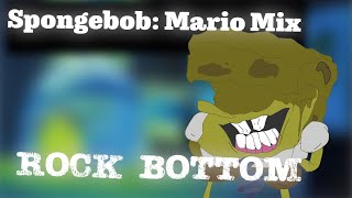 Fnf Spongebob Mario Mix - Rock Bottom
