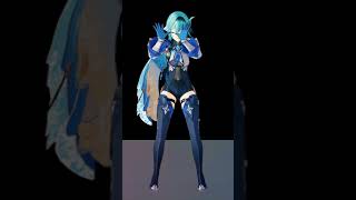 Eula Genshin Impact Mmdcrab Rave Dance Tiktok