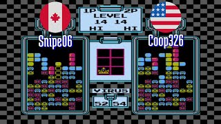 Ft2 Nesdrmario Snipe06 Ca Vs Coop326 Us Dr. Mario Nes Fightcade Oct 17