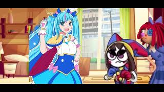 Ragatha And Pomni Gets Drowned By Cure Sky - Talon-Tal
