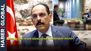 İbrahim Kalından İsveçli Gazeteciye Tokat Gibi Cevap Provokasyona İzin Vermedi Yayını Yarıda Kesti