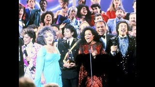 We Are The World LIVE 1986 -The American Music Awards 1986
