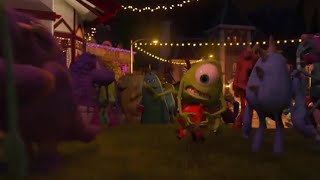 Mike And James Pig Chase Monsters University
