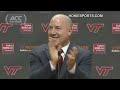 Buzz Williams Giddy Doing Hokies Cheer At First Virginia Tech Press Conference | ACC Must See Moment