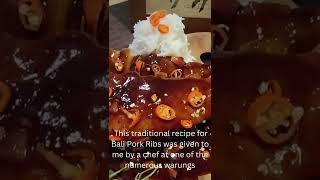 Balinese Bbq Pork Ribs