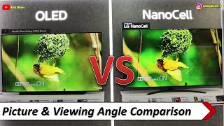 Oled Tv Vs Nanocell Tv - Oled Vs Nano91|| Picture & Viewing Angle Comparison