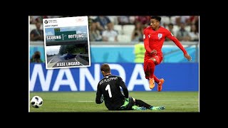 Jesse Lingard savagely trolled by England fans for wayward shooting against Tunisia