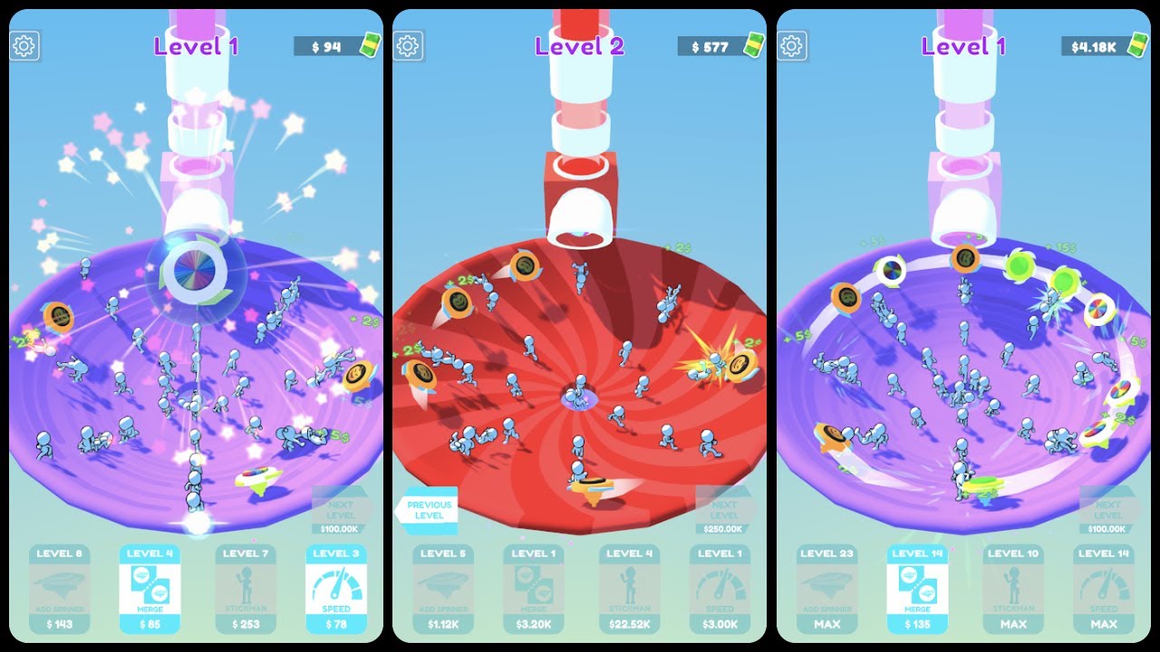 Spinner Slicer Mobile Game | Gameplay Android & Apk Spinner Slicer Mobile Game | Gameplay Android & Apk