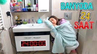 24 Saat Minicik Banyoda Yaşamak