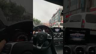Araba Snapleri̇ C200 D Amg Yağmurlu Hava Snap