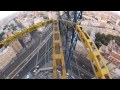 Yoda on construction crane (crazy selfie)