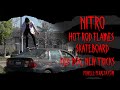 NITRO Hot Rod Flames Skateboard