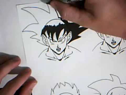 P. DBZ drawing guide for