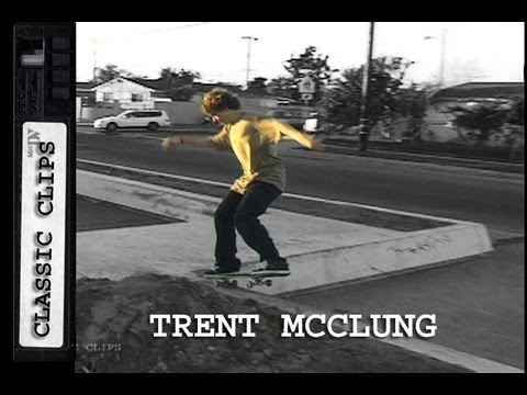 Trent McClung Skateboarding Classic Clips #123 Orange County