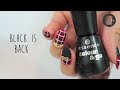 Fashion Inspired Nails| Plaid & Leather ♡