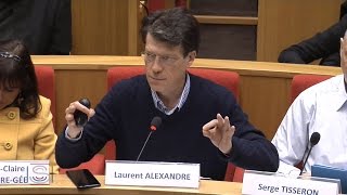 Impact de l'Intelligence Artificielle sur l'économie - Laurent ALEXANDRE au Senat (HD)