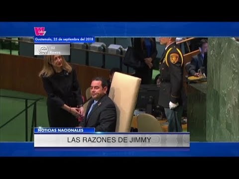 Presidente acusa a Cicig de entrometerse en política, violar la constitución, entre otros | 25Sep