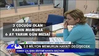 Memurlarda Esnek Çalışma Sistemi Hayata Geçiyor.