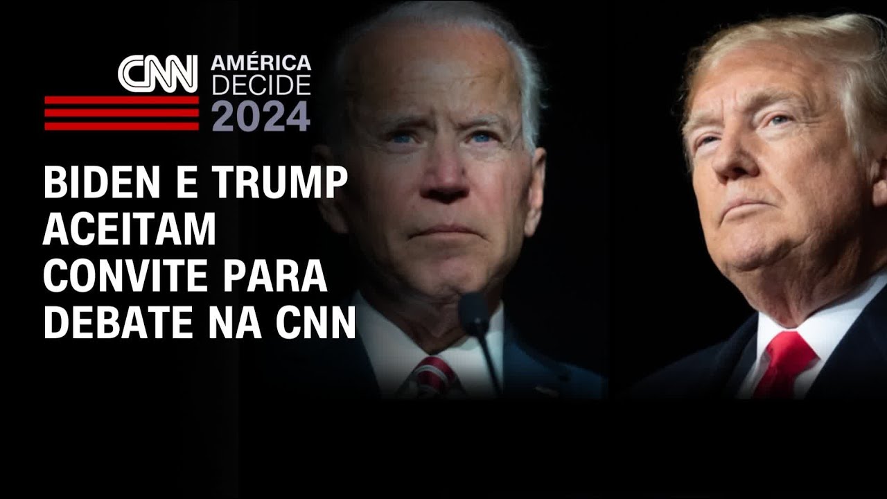 Biden e Trump aceitam convite para debate na CNN | CNN PRIME TIME