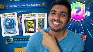 YENİ KART GOBLİN KAFESİ! - Clash Royale
