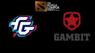 Forward Gaming vs Gambit Esports The Kuala Lumpur Major Highlights Dota 2