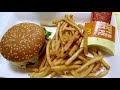 McDonald Burger set マック チキンてりたまセット【ASMR Eating】