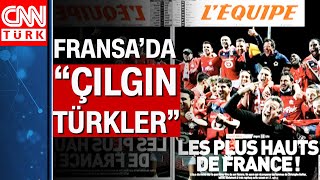 Milli futbolcularımız Burak Yılmaz, Yusuf Yazıcı ve Zeki Çelik Fransız manşetler