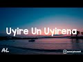Zero - Uyire Un Uyirena Song | Lyrics | Tamil