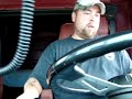Going through the gears in a 379 peterbilt