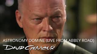 Watch David Gilmour Astronomy Domine Live video