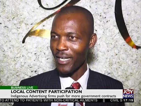 Local Content Participation - Business Live on JoyNews (12-7-18)