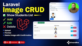 Laravel Image Crud Tutorial Upload, Preview & Delete Image With Confirmation Softwarebhai Tech