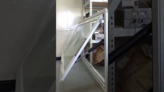 ELA35應用下掀式啟閉 5+5膠合玻璃 窗框尺寸160x100cm / ELA35 Application 5+5 Laminated Glass 160x100cm