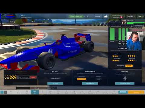 Idiotically Playing Motorsports Manager CYOT ICE 18 Max Difficulty (Year 03 Race 07)