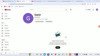 I Create My Youtube Channel