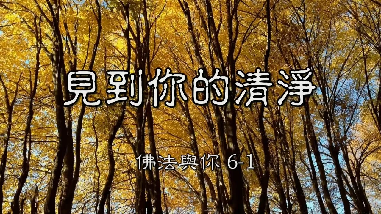 W1.佛法與你
