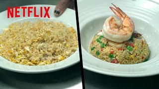 豪快奔放 - 大衆食堂の料理人が挑むチャーハン対決 | ハンガー: 飽くなき食への道 | Netflix Japan