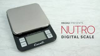 Escali Nutro Digital Scale Highlight