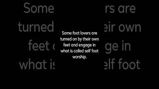 3. Self Foot Worship